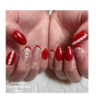 ミディアム 👑enen style👑のネイルデザイン