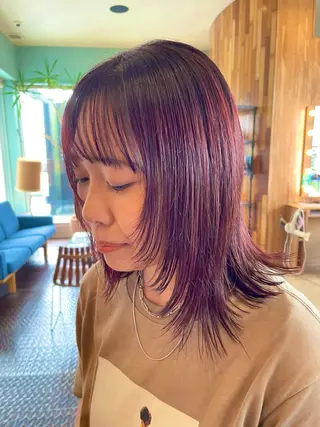 ミディアム むらまつ えりこのヘアスタイル
