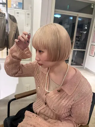 ショート yuzu / tsunaguのヘアスタイル