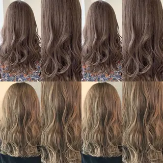ロング カラー ✨韓国艶髪✨ケア ブリーチ🫧アキラのヘアスタイル