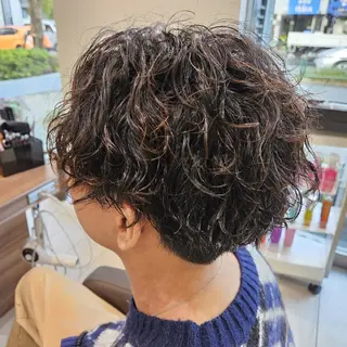メンズ パーマ 🌀メンズパーマ特化 藤井 凌雅🌀のヘアスタイル