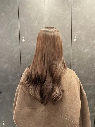 ロング カラー 銀座/ヘアセット シマムラ ミホのヘアスタイル