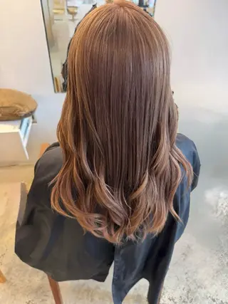 ロング 💖ASUKA 💜/透明感カラーのヘアスタイル