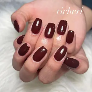 ミディアム ネイル richeri beautyのネイルデザイン