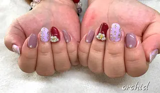 ネイル orchid ♡オーキッドのネイルデザイン