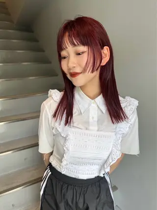 カラー 門岡 昌輝のヘアスタイル