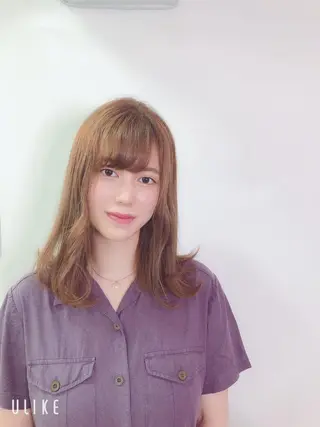 ミディアム カラー メンズ特化 刈り上げない/金井のヘアスタイル