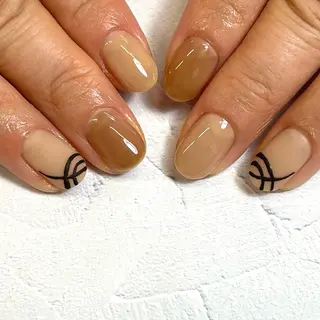 ネイル 大嶋 めぐみのネイルデザイン