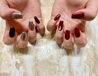 ショート ネイル Beauty Studio TiM所属・TiM【ティム】 近鉄八尾店のネイルデザイン