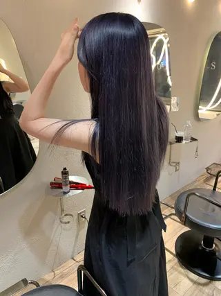 ロング カラー ブリーチ/アレンジ 天満/chihiroのヘアスタイル