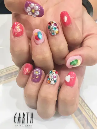 ネイル 佐藤 まりえのネイルデザイン