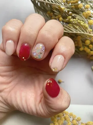 ショート 島村 真由紀のネイルデザイン