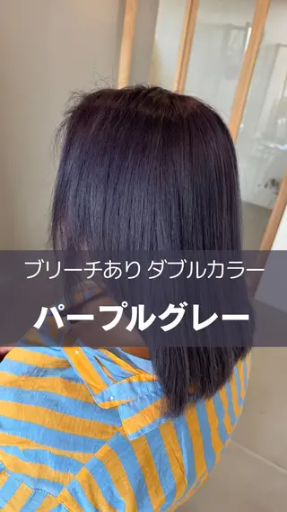 カラー toca...所属・KANOKA (toca...)のヘアスタイル