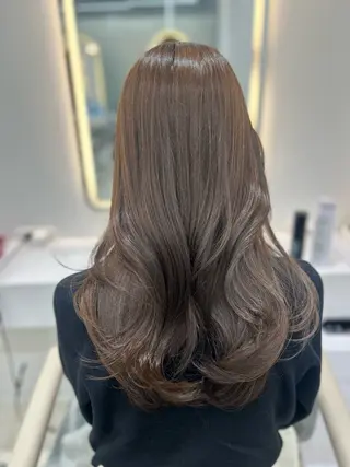 ロング カラー IVE所属・ダブルカラー髪質改善 /Annaのヘアスタイル