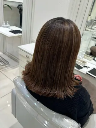 ミディアム orgo所属・︎︎☁🧺チヒロ モデル募集🧺︎︎☁のヘアスタイル