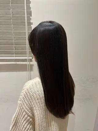ロング カラー まつ毛パーマとカラー 二刀流🥰岩崎夏実のヘアスタイル