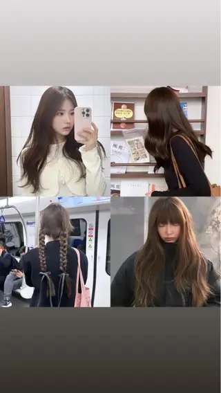 カラー 透明感ベージュ🤎 ナチュラルレイヤーのヘアスタイル