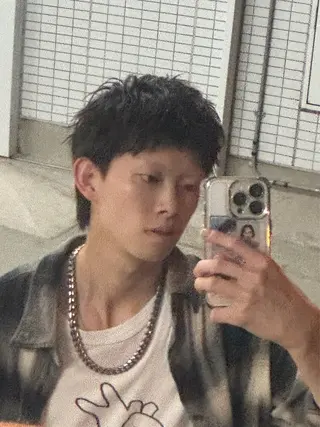 ショート メンズ メンズ特化/ センターパート/八谷のヘアスタイル