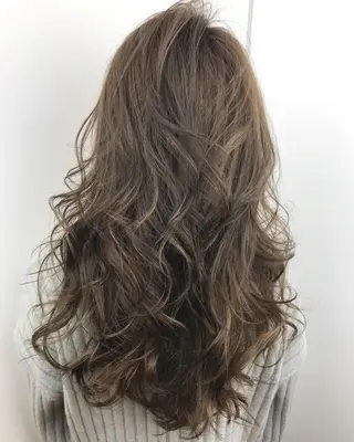 ロング カラー 酸性ストレート/ブリ ーチなし/中村 匠のヘアスタイル