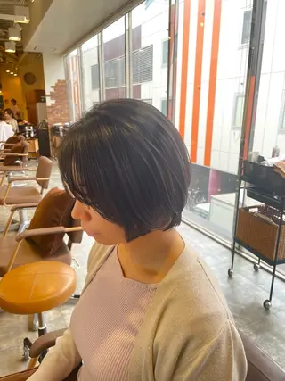 ショート 髪質改善/レイヤー /ボブ/中村莞太朗のヘアスタイル