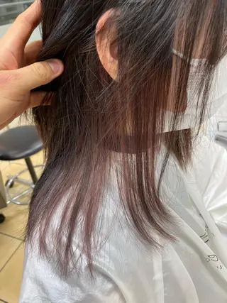 ミディアム 🐬脱白髪染めカラー 清水大世🐬のヘアスタイル