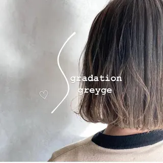 ミディアム カラー 会社OKなのに、 ちゃんと可愛い🤎のヘアスタイル