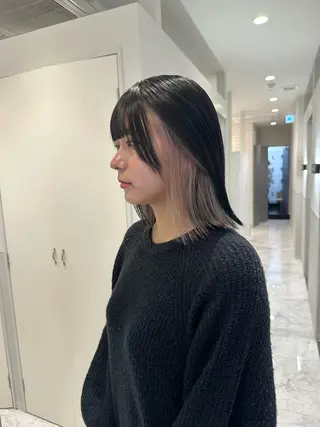 ショート カラー 鈴木/ミルクティー/ ブリーチ/ボブ/のヘアスタイル