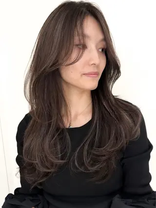 ロング 山本　尚輝 🐶ハイライト🐶のヘアスタイル