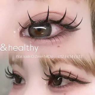 マツエク・マツパ eyelist Yuzu🎀のマツエク・マツパデザイン