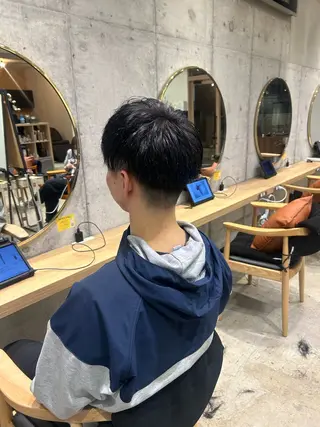 メンズ 透明感カラー🫧植松 真菜のヘアスタイル