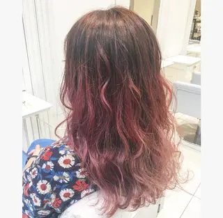 カラー 💙美髪救世主💙 関華蓮のヘアスタイル