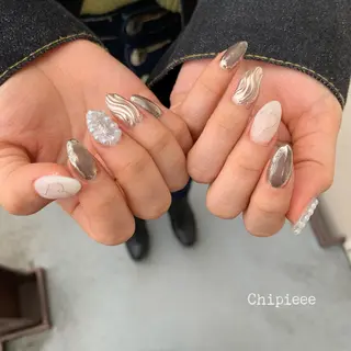 ネイル revia所属・ERI Nailistのネイルデザイン