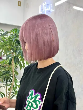 ショート カラー パーマ ヘアアレンジ メンズ キッズ 💖オタク美容師 ꒰ঌ♡モモ♡໒꒱のヘアスタイル