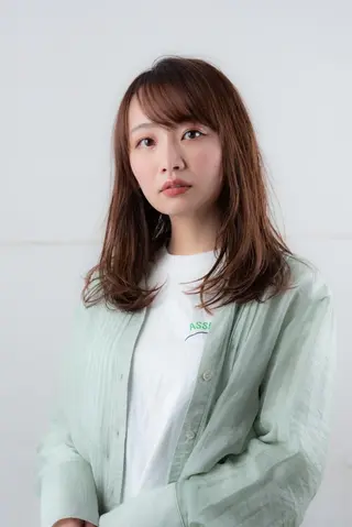 セミロング Snowdrop高円 寺【店長】山道のヘアスタイル