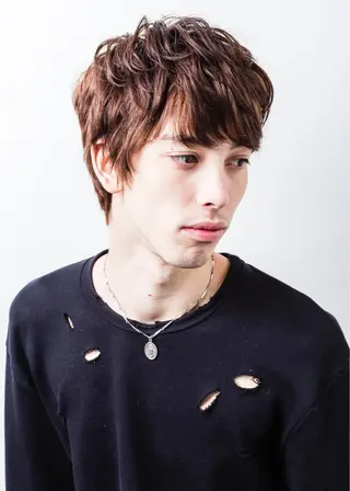 パーマ メンズ 37.0℃-tidaメンズヘアサロン神保町所属・hi roのヘアスタイル