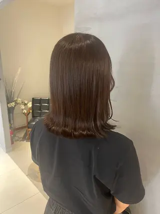 ミディアム AYU (ému) 伏見/髪質改善のヘアスタイル