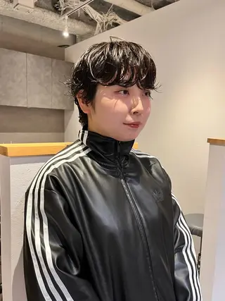 ショート パーマ ショート/パーマ/ カラー/FUKOのヘアスタイル