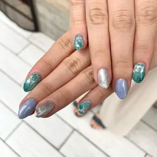 ネイル 新井 ひなののネイルデザイン