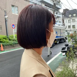 ショート カラー 🪭risa 暖色/レイヤー🪭のヘアスタイル