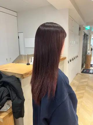 ロング カラー 銀座 透明感カラー 🌿Hitomiのヘアスタイル