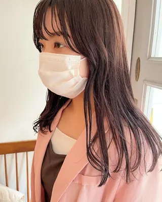 ロング カラー ヘアアレンジ メンズ GO TODAY シェアサロン 表参道Flos店所属・nishi fuyumiのヘアスタイル