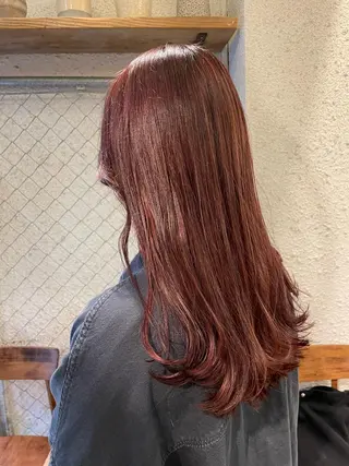 ロング カラー SALOWIN下北沢所属・hazuki 🌝のヘアスタイル