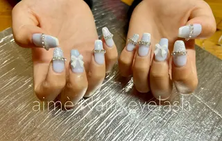 ネイル aime 中崎町のネイルデザイン