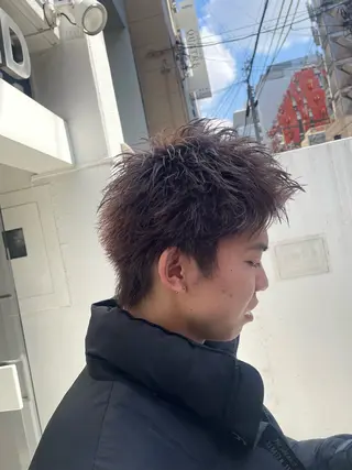メンズ フリーランスシェアサロンルレイル所属・心斎橋/メンズ /ルレイル/地形真希のヘアスタイル
