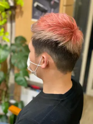 ショート カラー メンズ SHINYHAIR DaiCeのヘアスタイル