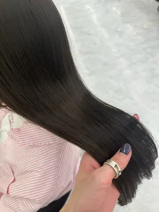 セミロング カラー ヘアアレンジ 【透明感×レイヤー】 🍃RIKU🍃のヘアスタイル