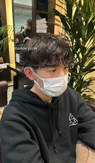 パーマ メンズ 坂本奈都美 🎀のヘアスタイル