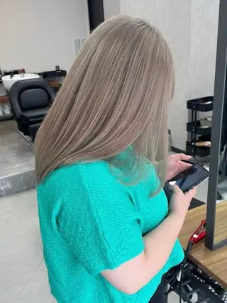 ミディアム カラー特化サロン梅田 Eir茶屋町/山下のヘアスタイル