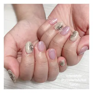 ミディアム ネイル 👑enen style👑のネイルデザイン