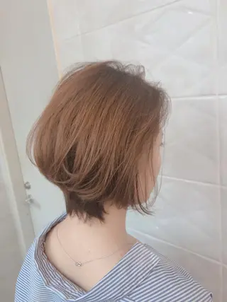 ショート カラー 💗艶×髪改善カラー 特化💗AYAKIのヘアスタイル